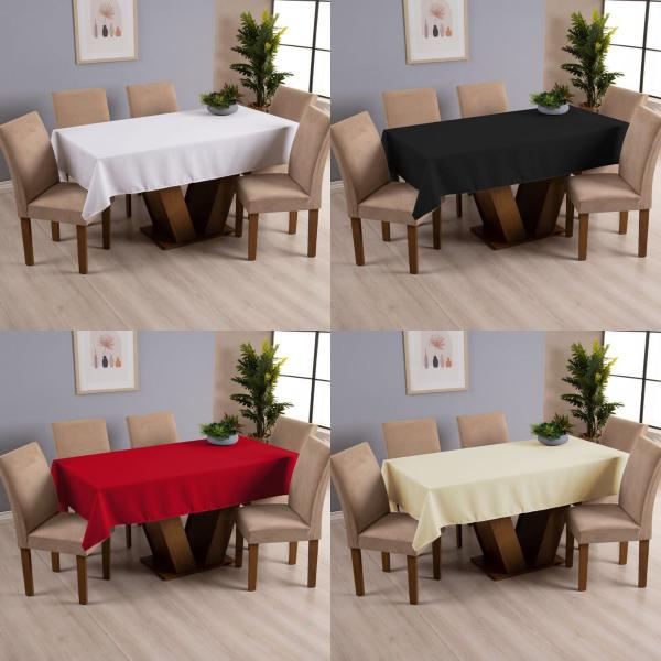 Toalha de Mesa Natal Basic 8 Lugares 2,50m x 1,40m - 1 Peça - Valle Enxovais Imagem de Toalha de Mesa Natal Basic 8 Lugares 2,50m x 1,40m - 1 Peça - Valle Enxovais