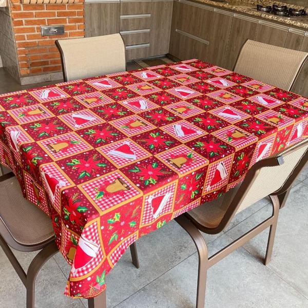 Imagem de Toalha De Mesa Oxford 6 Cadeiras 1.45M X 2.00M