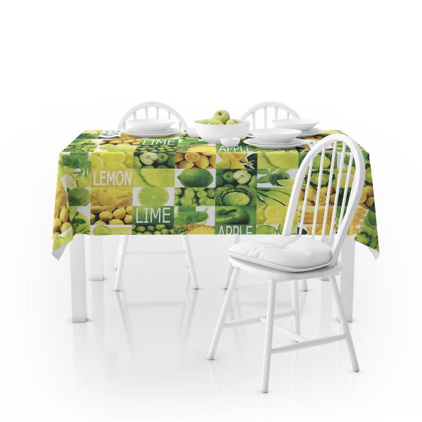 Toalha de Mesa para Cozinha ou Copa Plástica Térmica e Impermeável 1,40x3,00m - Love4Home Imagem de Toalha de Mesa para Cozinha ou Copa Plástica Térmica e Impermeável 1,40x3,00m