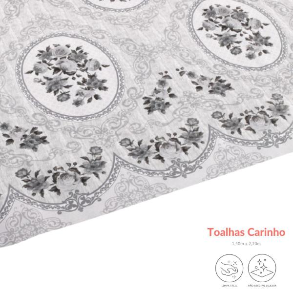 Imagem de Toalha de Mesa Plástica Carinho 6 Lugares Anti Manchas Diversas Estampas Decor Cozinha