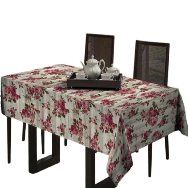 Toalha De Mesa Plástica Térmica 1,40m X 2,00m 6 Lug. Sofia - Home Fernandes Imagem de Toalha De Mesa Plástica Térmica 1,40m X 2,00m 6 Lug. Sofia