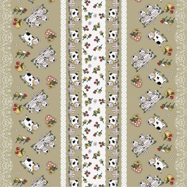 Toalha de Mesa Plástica Térmica Impermeável PVC Estampada 4,00x1,40m Cozinha - Love4Home Imagem de Toalha de Mesa Plástica Térmica Impermeável PVC Estampada 4,00x1,40m Cozinha