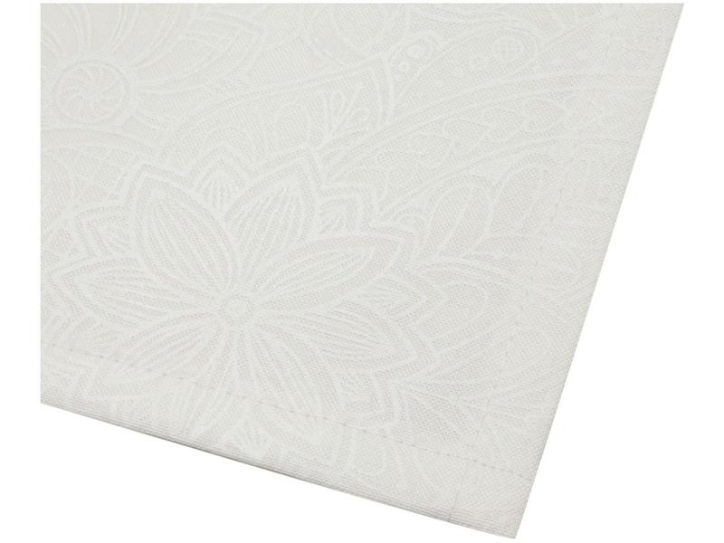 Toalha de Mesa Quadrada Döhler Branco - 140x140cm Clear Athenas Edite Imagem de Toalha de Mesa Quadrada Döhler Branco - 140x140cm Clear Athenas Edite