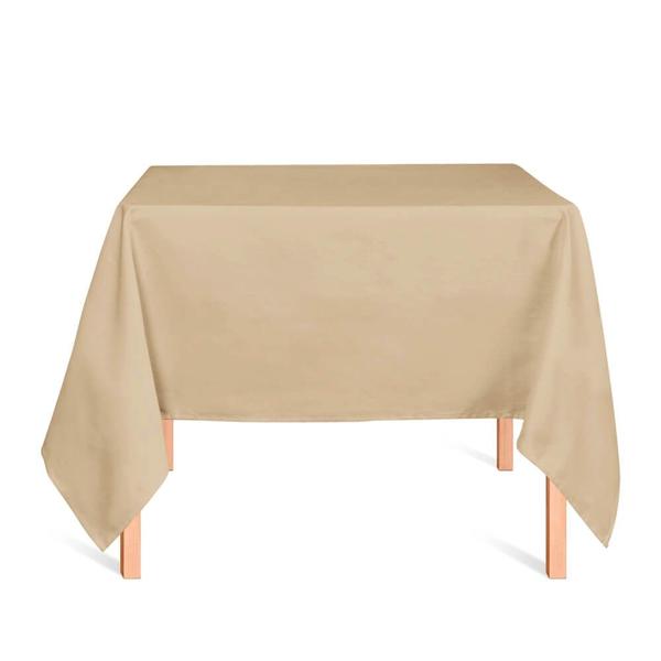Toalha de Mesa Quadrada em Tecido Jacquard Dourado Liso Tradicional - Jacquard Tradicional Imagem de Toalha de Mesa Quadrada em Tecido Jacquard Dourado Liso Tradicional