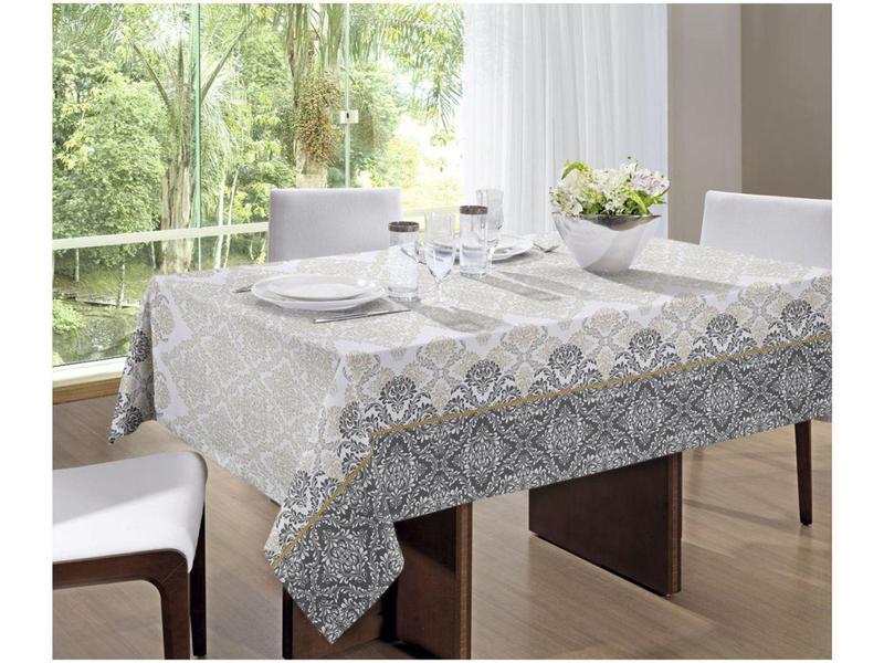 Imagem de Toalha de Mesa Quadrada Santista 140x140cm Royal