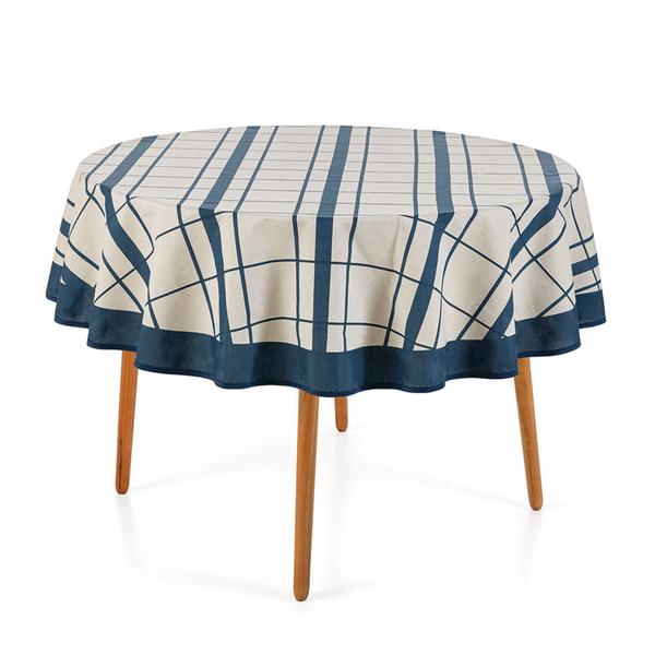 Toalha de Mesa Redonda 4 Lugares Sempre Limpa Bonami Karsten Imagem de Toalha de Mesa Redonda 4 Lugares Sempre Limpa Bonami Karsten