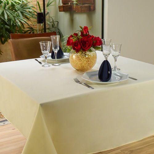 Imagem de Toalha De Mesa Restaurante Oxford Liso 12 Lugares 3,5x 1,4 m