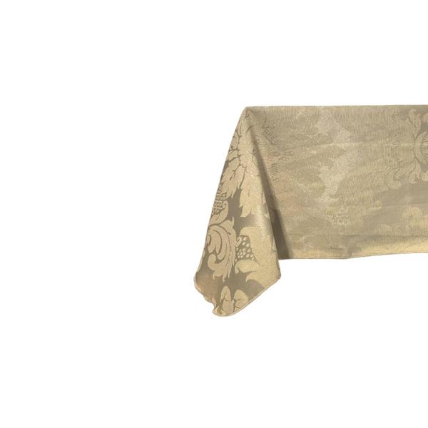 Toalha de Mesa Retangular 6 e 8 Lugares Jacquard Medalhão - milleniadecor Imagem de Toalha de Mesa Retangular 6 e 8 Lugares Jacquard Medalhão