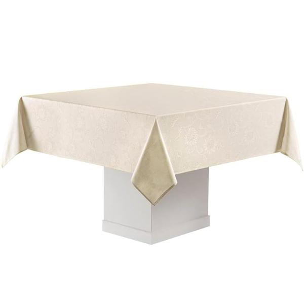 Toalha de Mesa Retangular 6 Lugares 1,60m X 2,20m Celebra Karsten Imagem de Toalha de Mesa Retangular 6 Lugares 1,60m X 2,20m Celebra Karsten