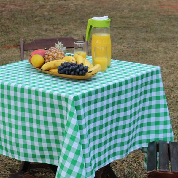 Toalha de Mesa Retangular 6 Lugares Em Oxford Xadrez 2,00m X 1,45 Picnic Piquenique Várias Cores - J.J Enxovais Imagem de Toalha de Mesa Retangular 6 Lugares Em Oxford Xadrez 2,00m X 1,45 Picnic Piquenique Várias Cores
