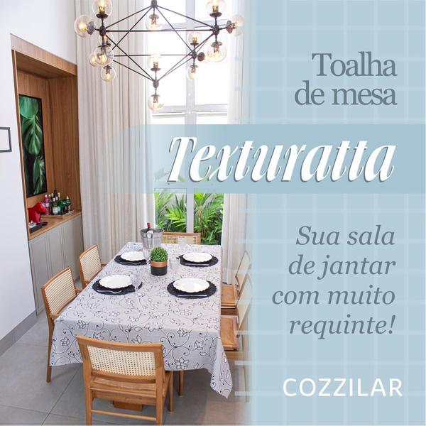 Imagem de Toalha de Mesa Retangular 6 Lugares Texturatta 2,10 x 1,50