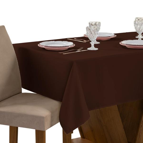 Imagem de Toalha de Mesa Retangular 8 Lugares 2,50x1,50 m Oxford Premium