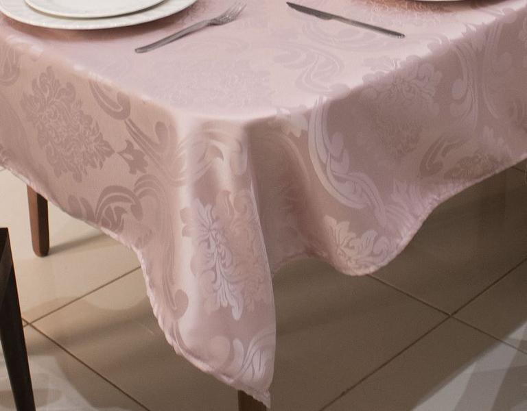 Toalha de mesa retangular grande jacquard luxuosa 12 lugares - Enxovais Fanti Imagem de Toalha de mesa retangular grande jacquard luxuosa 12 lugares