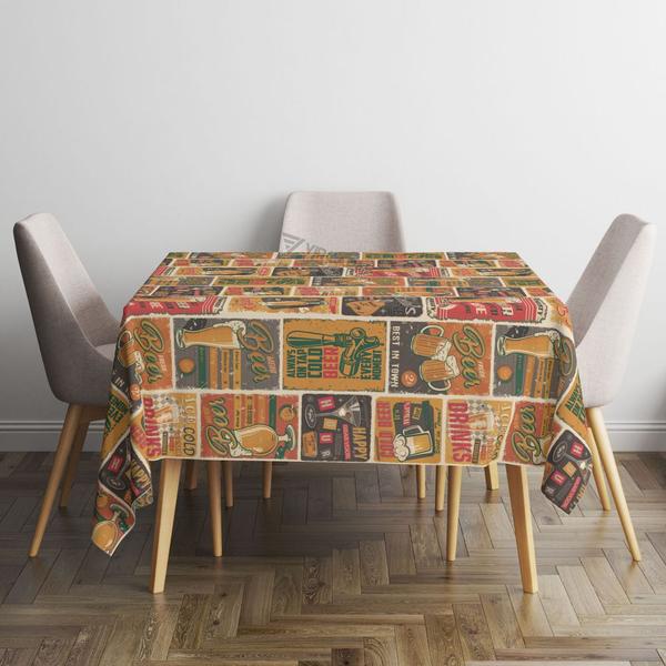 Toalha De Mesa Retangular Impermeavel Termica 6 Lugares - Vip Capas Imagem de Toalha De Mesa Retangular Impermeavel Termica 6 Lugares