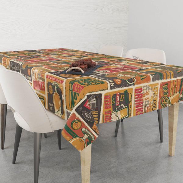 Toalha De Mesa Retangular Impermeavel Termica 6 Lugares - Vip Capas Imagem de Toalha De Mesa Retangular Impermeavel Termica 6 Lugares