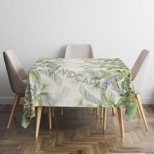 Toalha De Mesa Retangular Impermeavel Termica Estampa Amazonia - Vip Capas Imagem de Toalha De Mesa Retangular Impermeavel Termica Estampa Amazonia