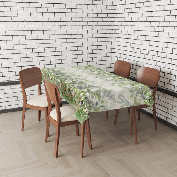 Toalha De Mesa Retangular Impermeavel Termica Estampa Amazonia - Vip Capas Imagem de Toalha De Mesa Retangular Impermeavel Termica Estampa Amazonia