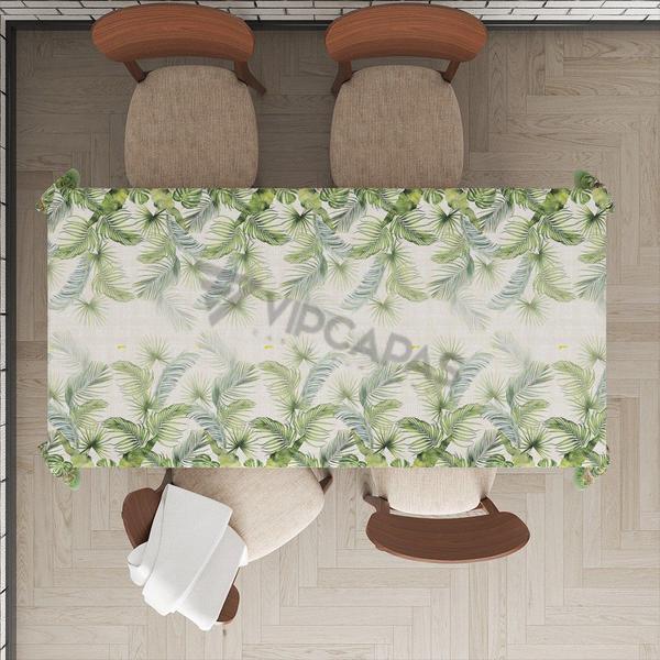 Toalha De Mesa Retangular Impermeavel Termica Estampa Amazonia - Vip Capas Imagem de Toalha De Mesa Retangular Impermeavel Termica Estampa Amazonia