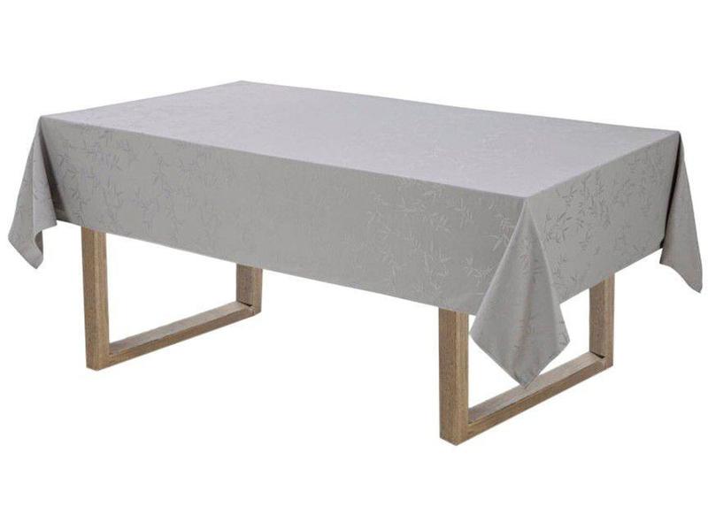 Imagem de Toalha de Mesa Retangular Karsten Jacquard Granizo - 160x320cm Celebration Veríssimo