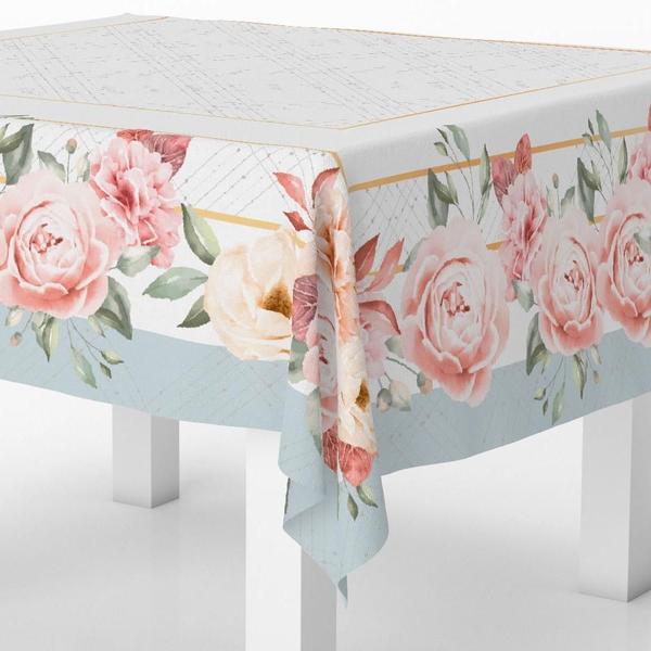 Imagem de Toalha De Mesa Retangular Stmhome 2,20M X 1,50M Flowers