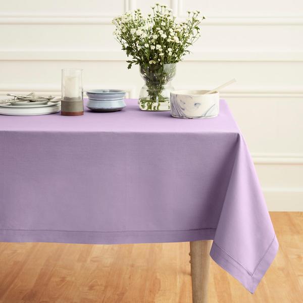 Toalha de mesa Solino Home Lavender Ice Cotton Linen 300x150cm Imagem de Toalha de mesa Solino Home Lavender Ice Cotton Linen 300x150cm