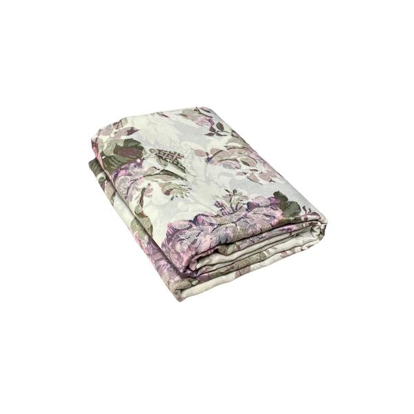 Toalha De Mesa Tecido Jacquard Retangular Florais 1,40 X 2,20 - milleniadecor Imagem de Toalha De Mesa Tecido Jacquard Retangular Florais 1,40 X 2,20