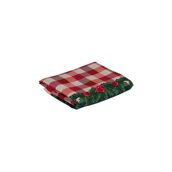 Imagem de Toalha de Mesa Tecido Oxford Estampado 4 Lugares 1,45 x 1,45m Natal