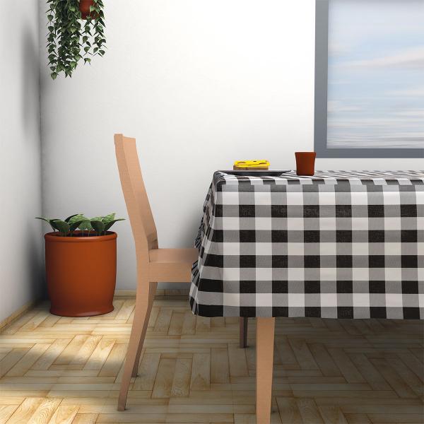 Toalha de Mesa Térmica PVC Impermeável Plástica Limpa Fácil 4 Lugares Cozinha Estampada 140x140 - Relluart Imagem de Toalha de Mesa Térmica PVC Impermeável Plástica Limpa Fácil 4 Lugares Cozinha Estampada 140x140