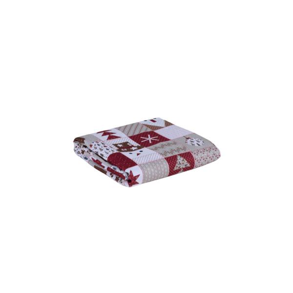 Toalha de Natal para Mesa de 6 Lugares 2,00m x 1,40m Estampa Digital e Tecido 100% Poliéster - 1 Peça - Valle Enxovais Imagem de Toalha de Natal para Mesa de 6 Lugares 2,00m x 1,40m Estampa Digital e Tecido 100% Poliéster - 1 Peça - Valle Enxovais