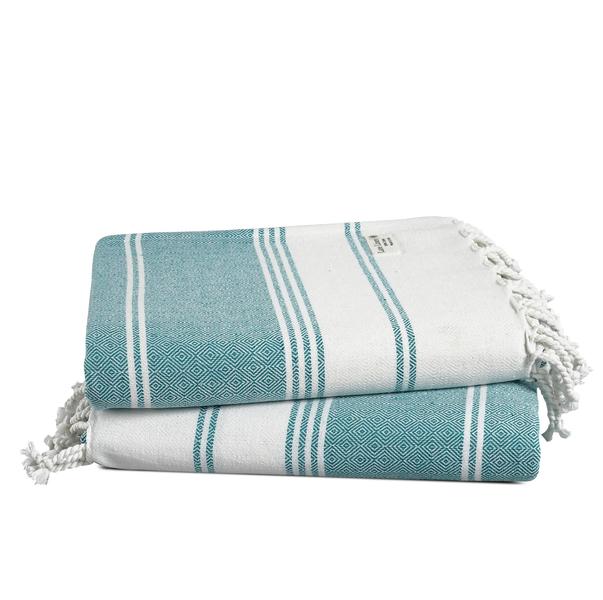 Imagem de Toalha de praia LANE LINEN Turkish Extra Large 39x71 cm, pacote com 2