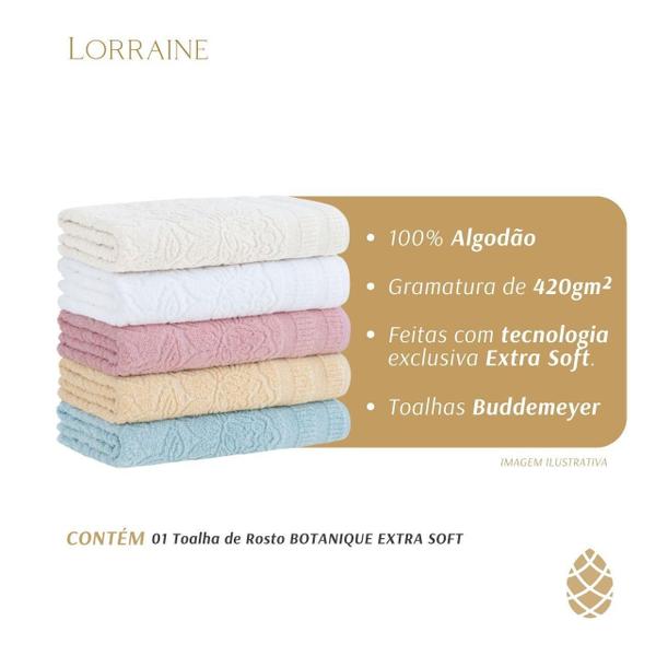 Imagem de Toalha De Rosto Botanique Extra Soft Buddemeyer 48X80 100%Al