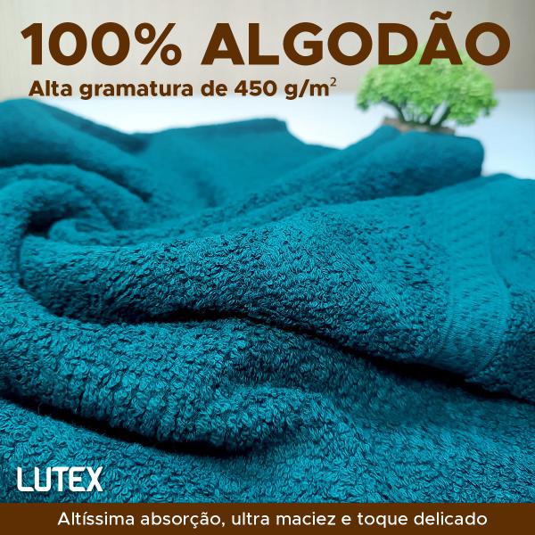 Imagem de Toalha de Rosto Dohler Marrocos 100% Algodão Maquinetado Gramatura 450g Macia Textura 50 x 90 cm