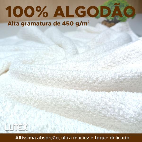 Imagem de Toalha de Rosto Dohler Marrocos 100% Algodão Maquinetado Gramatura 450g Macia Textura 50 x 90 cm