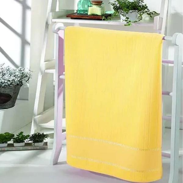 Toalha de Rosto Dohler Velour Amarelo - DOHLER S.A Imagem de Toalha de Rosto Dohler Velour Amarelo