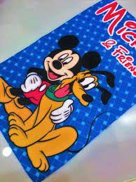 Imagem de Toalha De Rosto E Mão Mickey Friends Felpuda Infantil