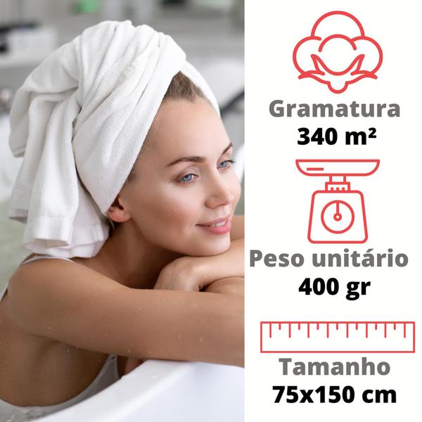 Imagem de Toalha de Rosto Jacquard Florata 50 x 75 130 gr.