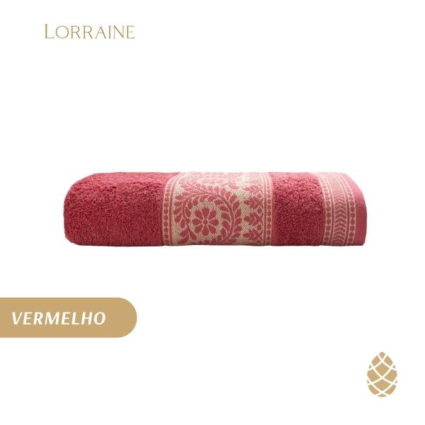 Toalha De Rosto Mystic Camesa Barra Trabalhada 50X80cm Alg Imagem de Toalha De Rosto Mystic Camesa Barra Trabalhada 50X80cm Alg