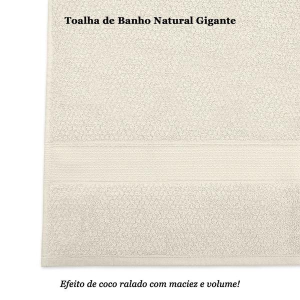 Imagem de Toalha de Rosto Nobre Natural 80x50 Buettner Ecologica