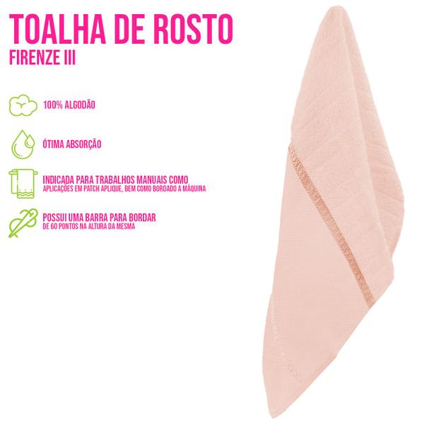 Imagem de Toalha de Rosto Resistente Secagem Rápida Bordar Algodão Macio Enxoval Aveludada Absorvente Salão Banheiro Lavabo