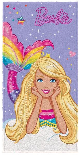 Toalha Estampada de Banho Barbie Reinos Mágicos Sortidas Lepper Imagem de Toalha Estampada de Banho Barbie Reinos Mágicos Sortidas Lepper