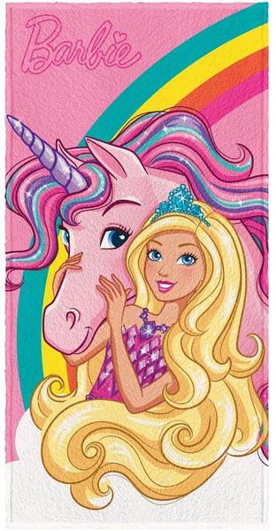 Toalha Estampada de Banho Barbie Reinos Mágicos Sortidas Lepper Imagem de Toalha Estampada de Banho Barbie Reinos Mágicos Sortidas Lepper