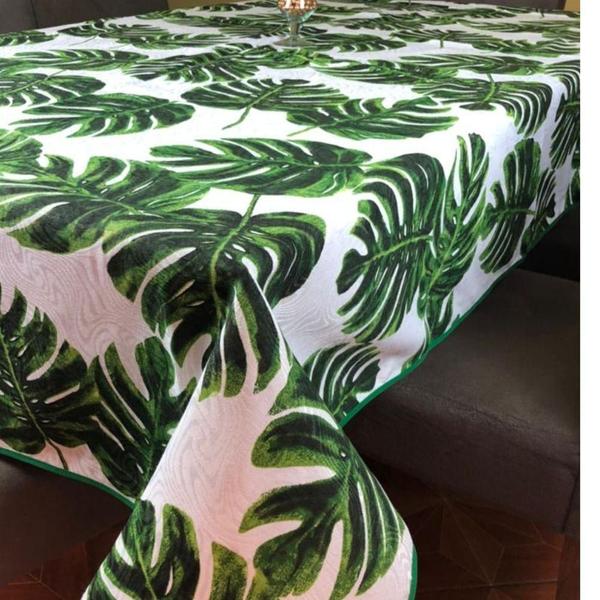Toalha Mesa Jacquard Estampado 6 Lugares - Angel Enxovais Imagem de Toalha Mesa Jacquard Estampado 6 Lugares