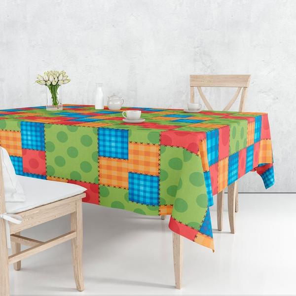 Toalha Mesa Oxford 6 Lugares Estampada Festa Junina 2,20Cm - Prime Decor Festas Imagem de Toalha Mesa Oxford 6 Lugares Estampada Festa Junina 2,20Cm