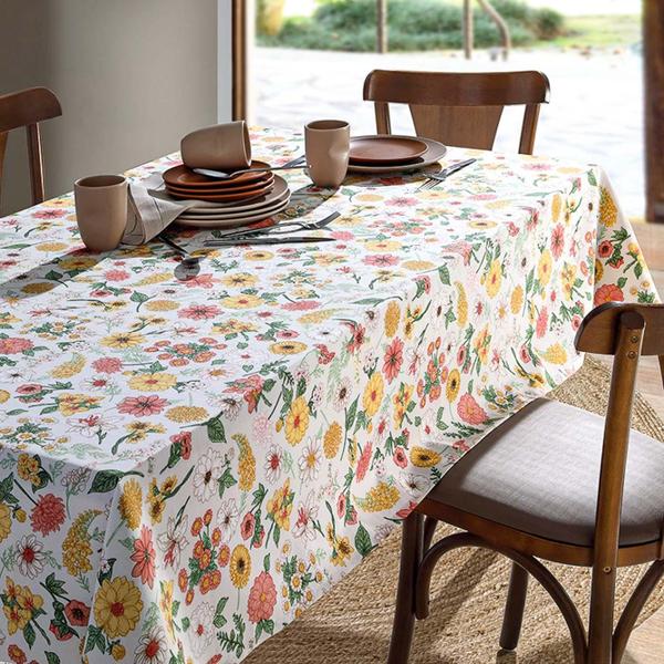Toalha Mesa Retangular 8 Lugares 1,60X250 Dohler Clean Elane Imagem de Toalha Mesa Retangular 8 Lugares 1,60X250 Dohler Clean Elane