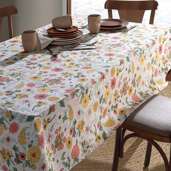 Toalha Mesa Retangular 8 Lugares 1,60X250 Dohler Clean Elane Imagem de Toalha Mesa Retangular 8 Lugares 1,60X250 Dohler Clean Elane