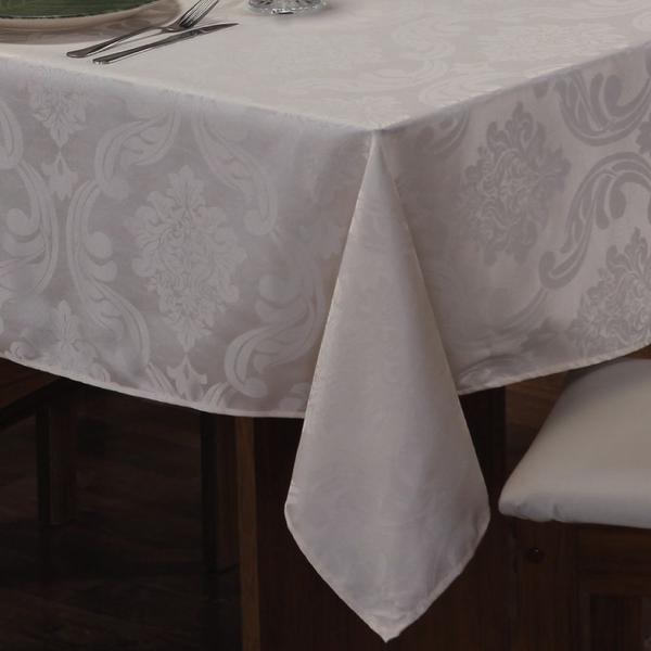 Imagem de Toalha para Mesa de 4 lugares 1,38 x 1,38m Tecido Jacquard