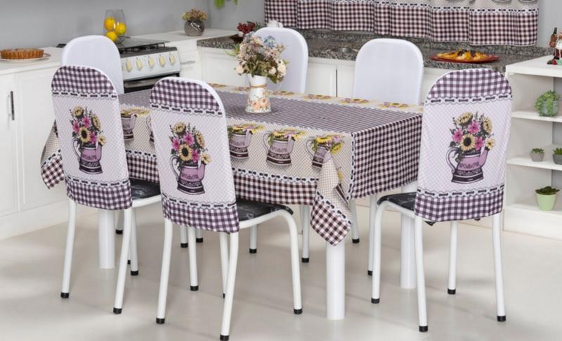 Imagem de Toalha Para Mesa de Jantar 8 Lugares Estampas Divertidas 2,50x1,40m Oxford