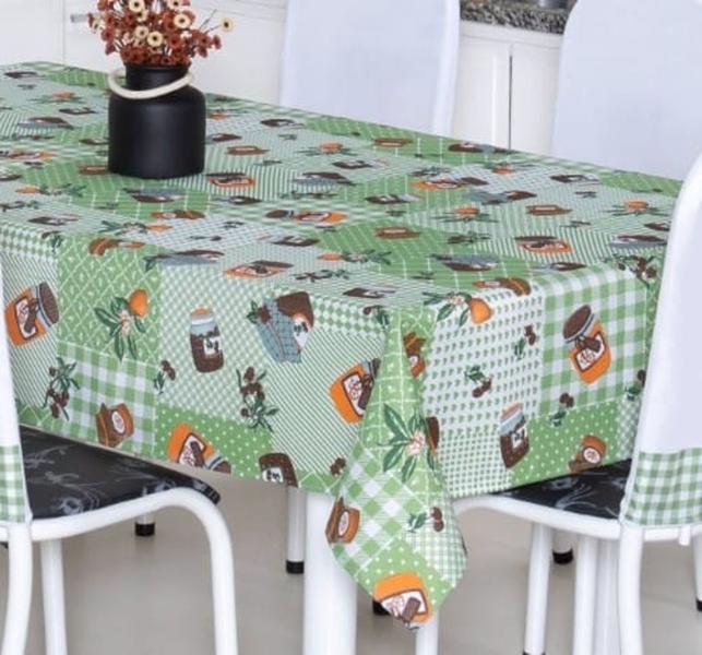 Toalha Para Mesa de Jantar 8 Lugares Estampas Divertidas 2,50x1,40m Oxford - DJB Enxovais Imagem de Toalha Para Mesa de Jantar 8 Lugares Estampas Divertidas 2,50x1,40m Oxford