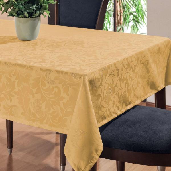 Imagem de Toalha Para Mesa Jacquard 10Lugares Retangular 3,20x135 Luxo