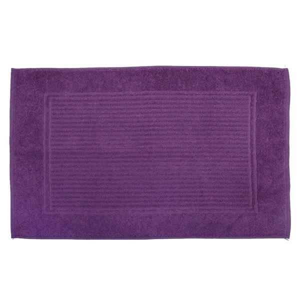 Imagem de Toalha Para Pés Buddemeyer Tapete Banheiro 48x70 cm Roxo - 28619